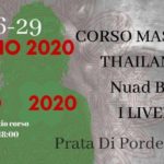 Corso massaggio thailandese